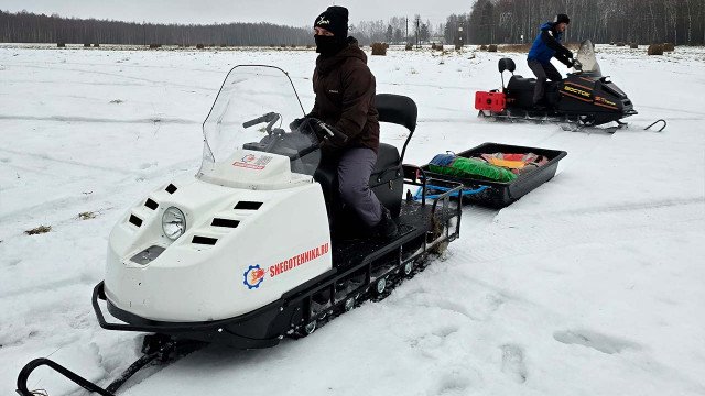 Снегоход для рыбалки и охоты